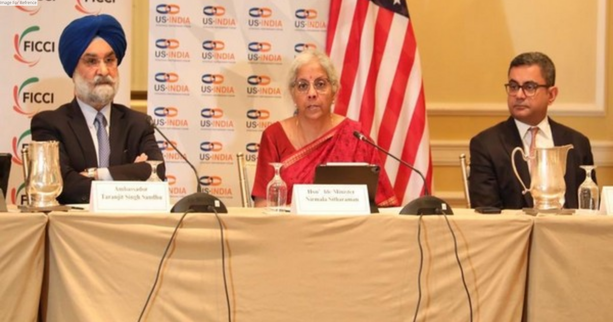 Sitharaman participates in a roundtable on 